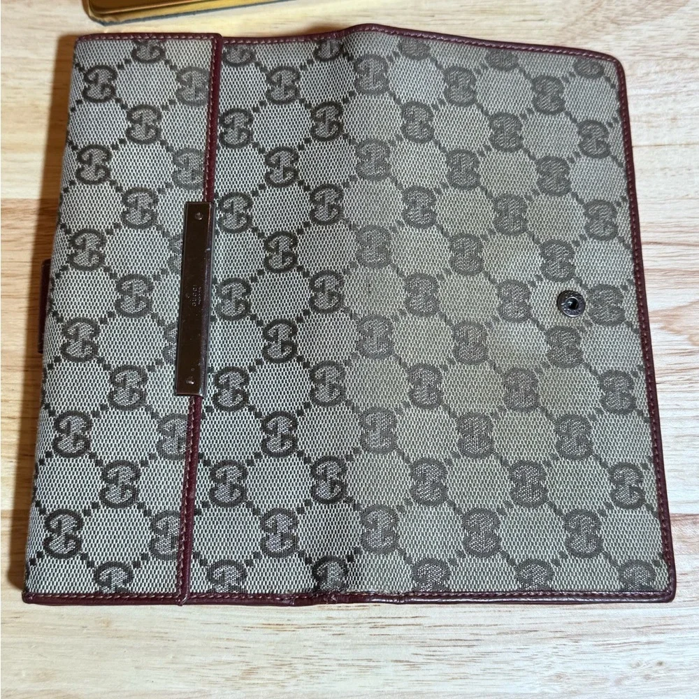 Gucci Beige and Brown Women's Wallet - Picture 7 of 8